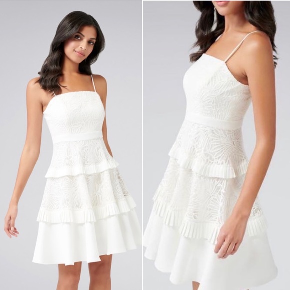 Ever New Angel Strappy Spliced Lace Dress - Picture 6 of 14